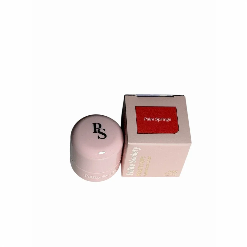 Polite Society Polite Pops Powder Blush Stick Palm Springs Buildable FULL SIZE